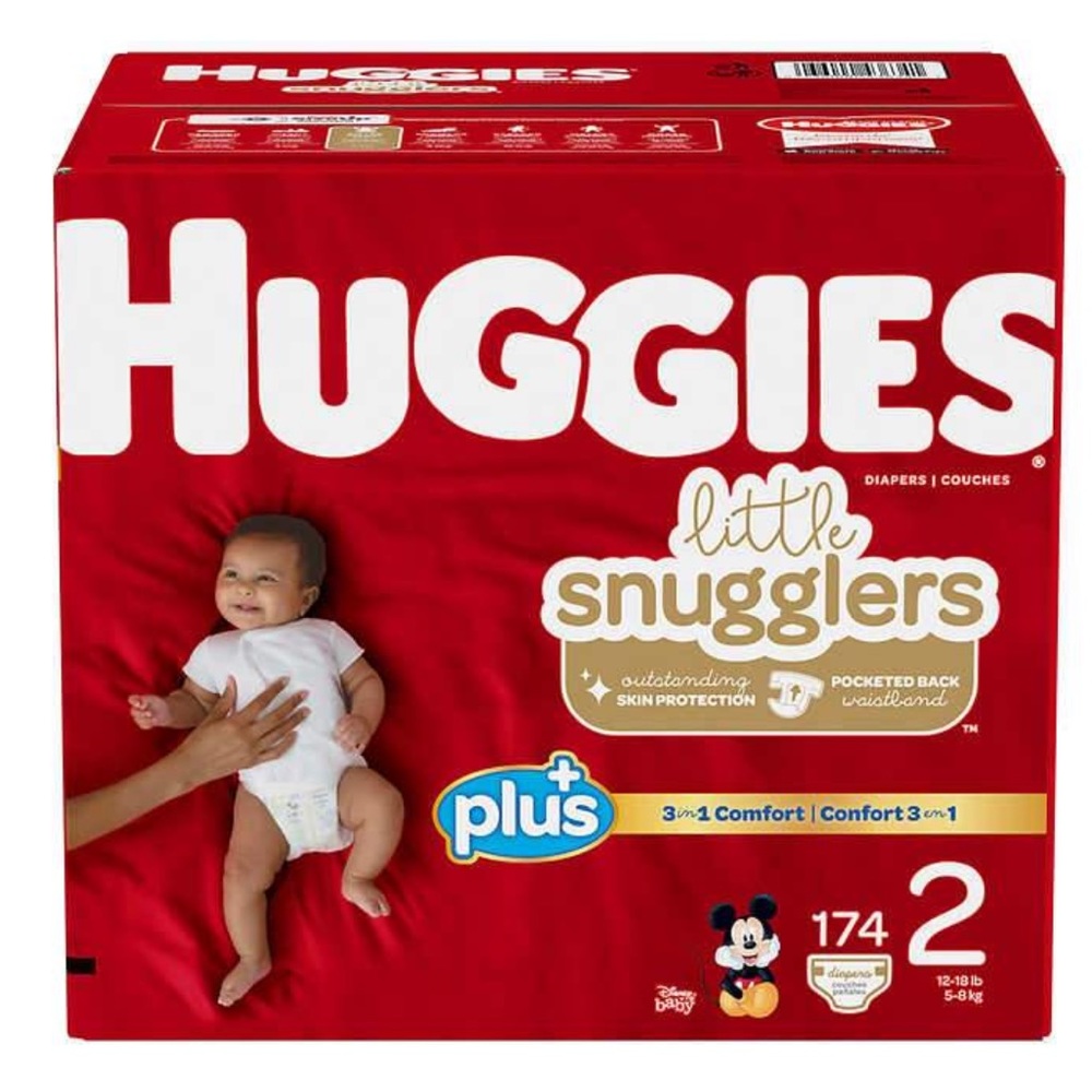 Huggies Plus Diapers Size 2